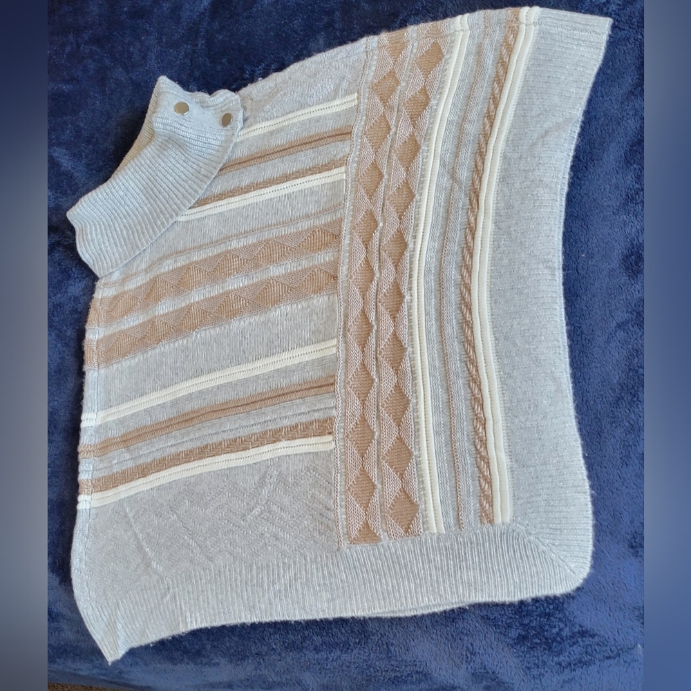 White House Black Market Poncho